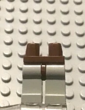 LEGOClassic Light Gray Minifig Legs with Classic Brown Hips