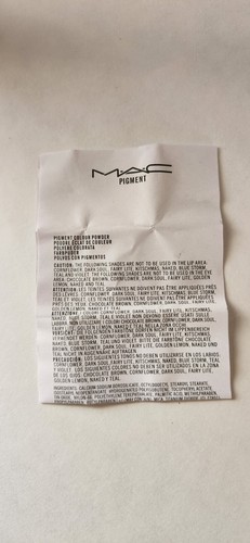 M.A.C. Pigment Single Eye Color 0.26 oz New In Box (Select your shade) - Picture 6 of 25