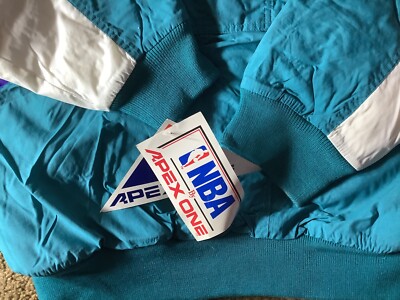 Charlotte Hornets Apex One Jacket Parka OG 1990's BNWT NBA Michael