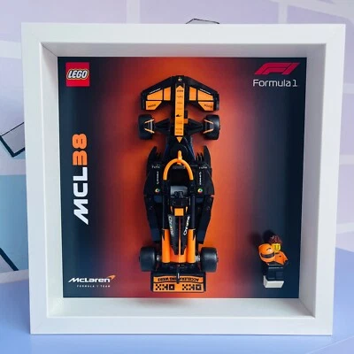 Cornice Vetrina Display Case adatta per Lego SpeedChampions McLaren F1 77251