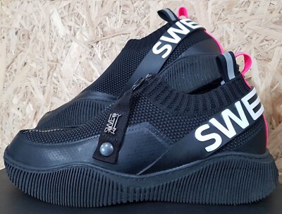 SWEAR Crosby Girls/Women's Shoes US 8 UK 6 EU 39 CM 24.5 BLACK/Pink Portugal