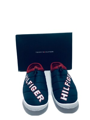 Tommy Hilfiger Men\'s Slippers Teller Mule Sneaker- Dark Blue Shoes s-l400.jpg main image 3