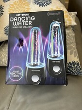 Wireless Dancing Water Speaker - LED Light Fountain Speaker for Home Party
