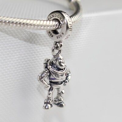 Authentic Pandora Silver Disney Toy Story Buzz Lightyear Charm
