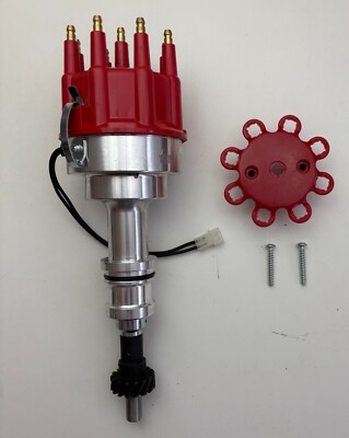 FORD 351C 400 429 460 RED SMALL CAP PRO-BILLET Distributor USE WITH MSD 6AL Box