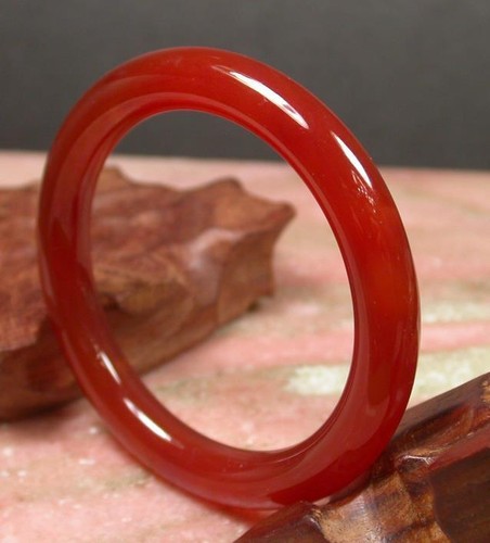 Bracciale CINESE GIADA rossa cerchio tondo 56-65 mm - Foto 3 di 6