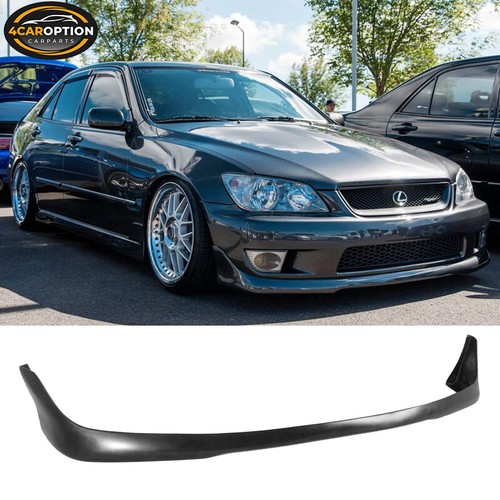 Fits 0105 Lexus IS300 Altezza Sxe10 TR Style Front Bumper Lip PU eBay