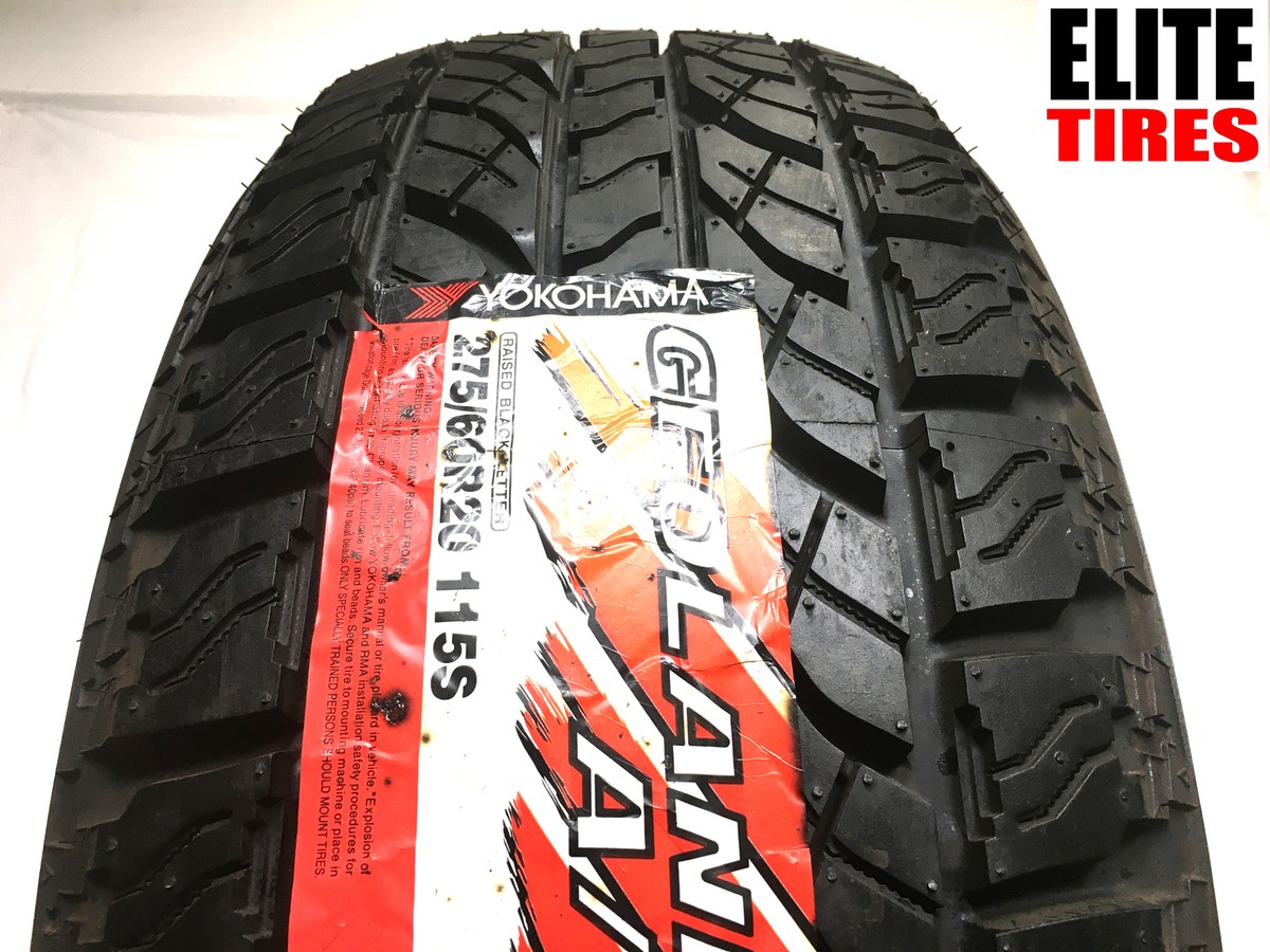 Yokohama Geolandar A/T-S 2012 DOT P275/60R20 275 60 20 New Tire | eBay