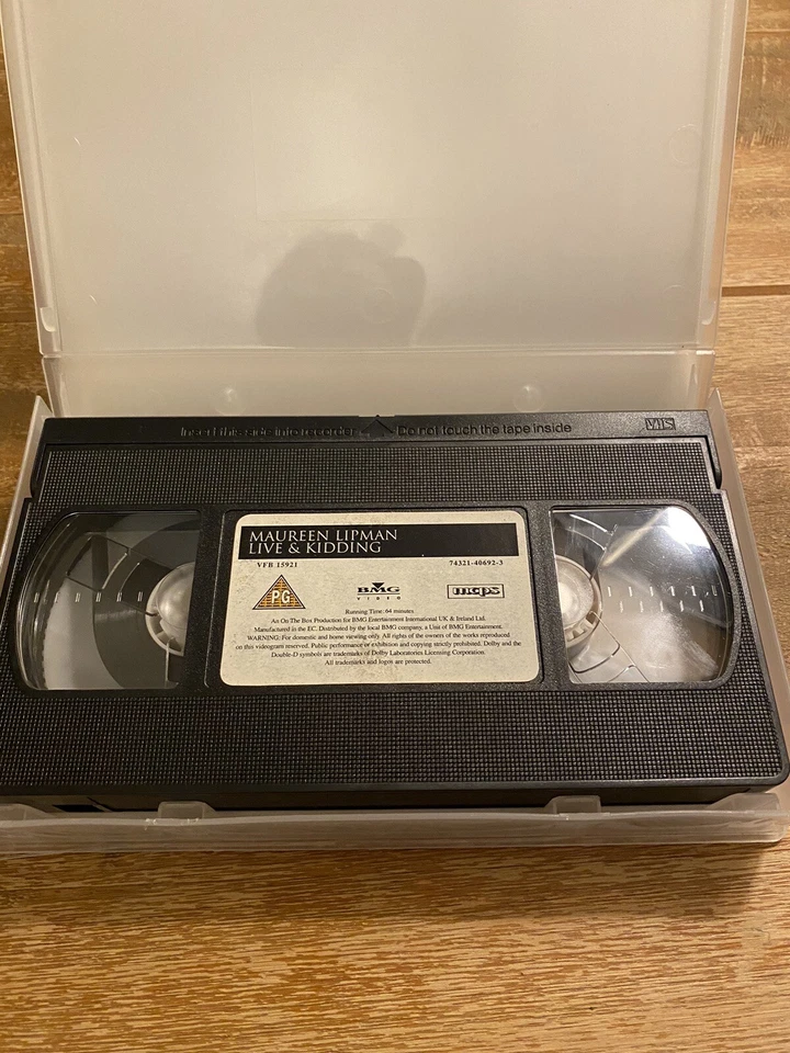 Maureen Lipman Live And Kidding VHS Video Stand Up Comedy - Image 4 of 4