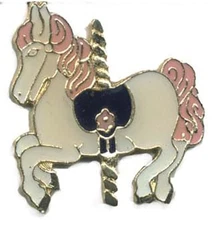 Pack of 12 Carousel Horse Bike Motorcycle Hat Cap Lapel Pin HP4136