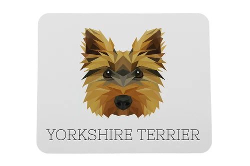 Yorkshire Terriër geometrische onderlegger Art-Dog