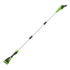 Greenworks 24V 8 inch Cordless Pole Saw PS24B00 (Max Reach 11Ft) - Tool Only