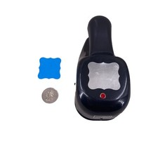 Stampin Up EK Success Paper Punch Scalloped Round Edge 1-3/8" Square Whale Tail