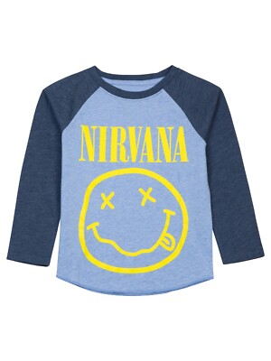 NWOT Nirvana Smells like teen spirit Boys Infant Baby L/S T-Shirt