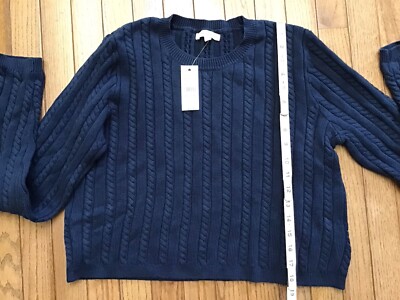 New Hearts Pacsun Long Sleeve Crop Sweater/Cardigan Large