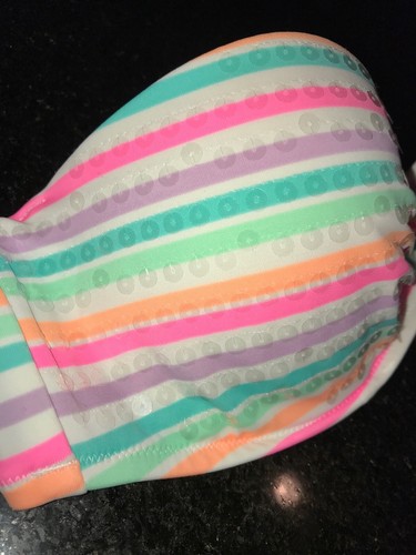 VICTORIAS SECRET Bikini Top 36B GETAWAY BANDEAU Sequins 36 B/ruched Bottoms M - Picture 6 of 17