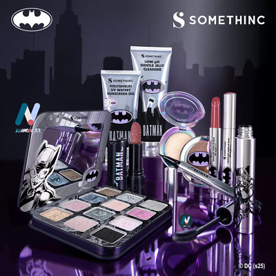SOMETHINC x Batman Series Ceraplump Tinted Lip Balm Mascara Eyeliner pH Cleanser