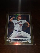 2022 Topps Series 1 Gold Foil Mason Thompson RC #38 Washington M6