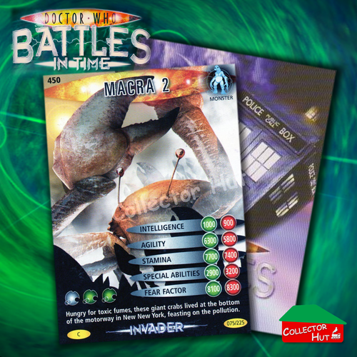 DOCTOR WHO Battles in Time #376-600 INVADER RARE & COMMON CARDS YOU CHOOSE - Picture 73 of 212
