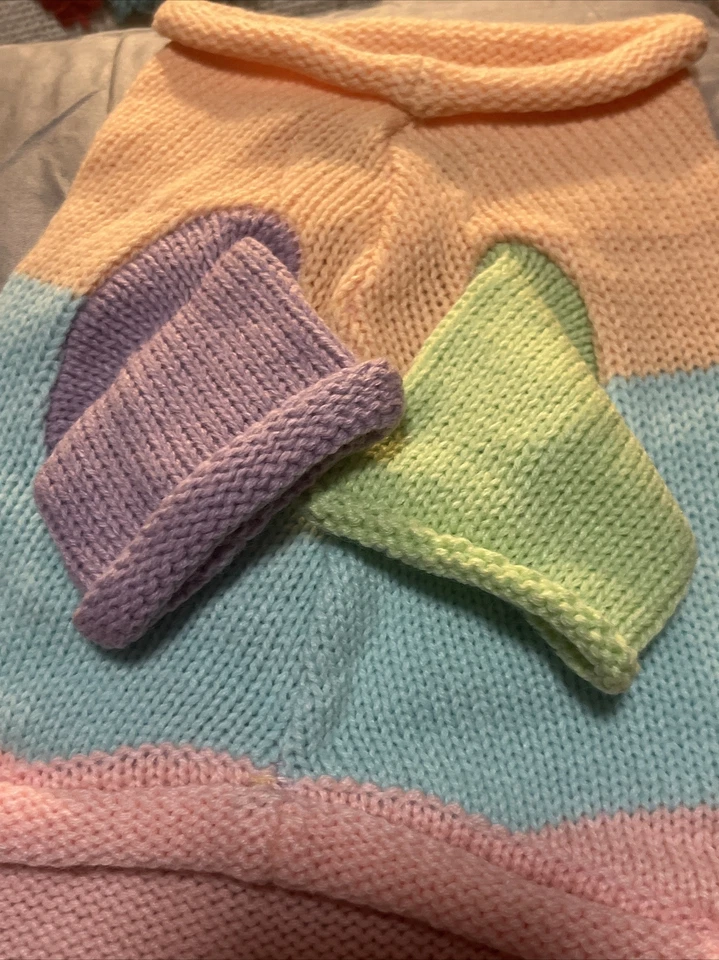 Oscar Newman Dog Sweater Jungle Beaded Studded Sparkly Fever M Toy - Image 4 of 4