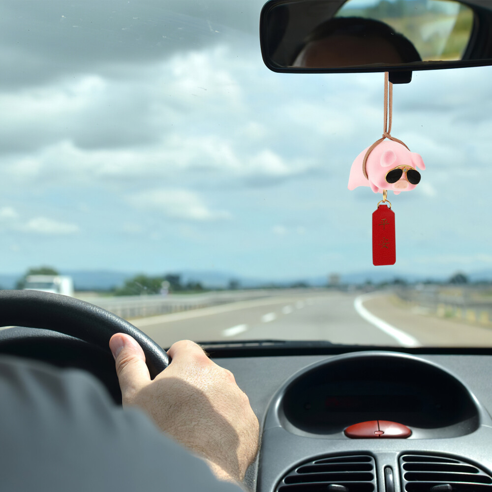 Grroot Auto Rückspiegel Anhänger - Niedlicher Baummann Deko