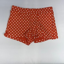 Old Navy Shorts Girls L Active Wear Youth Hearts Drawstring