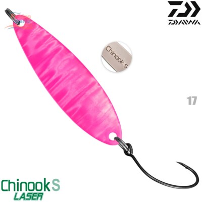 Daiwa CHINOOK S LASER 10 g 53 mm Trout Spoon Assorted Colors | eBay