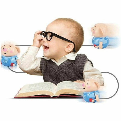Educational Creative Pen Inductive Toy Pig Christmas Kids Toy Cute Pig OD - Picture 6 of 8