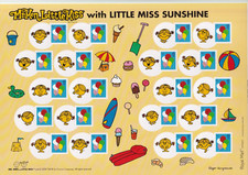Ls62 Gb 2009 Mr Men With Little Miss Sunshine Smiler Sheet Unmounted Mint