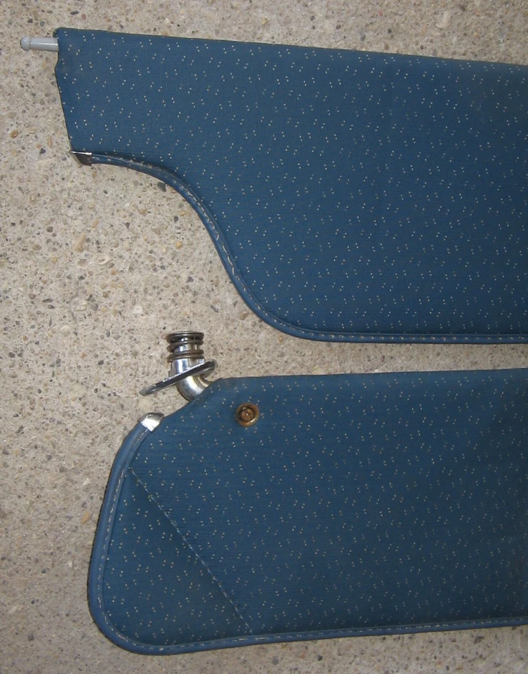 Cadillac Deville Fleetwood 1976 parasol parasol Pr (2) tela azul usado 76 Foto 4 de 4