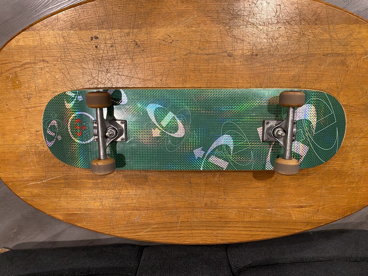 Gravity Games Skateboard With Gravity Games Wheels, Rare Vintage