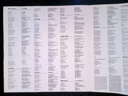 Madonna Blond Ambition Japan Tour 90 Japan LaserDisc 1990 + Insert - Picture 6 of 8