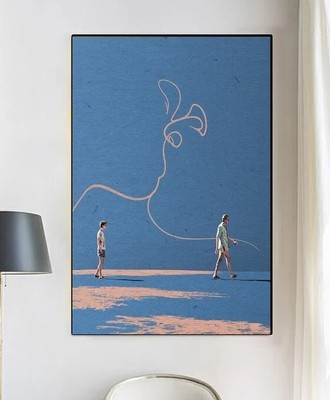 Call me by you name film Classic movie bedroom art 2