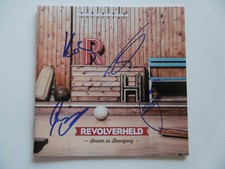 Gunslinger autographs signed CD booklet "Always in motion"