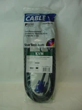 NEW - STARTECH 10FT USB + VGA 2-in-1 KVM SWITCH CABLE SVUSB2N1_10