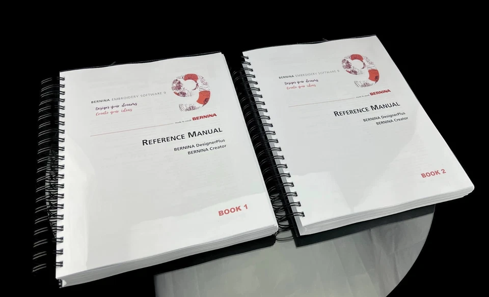 Bernina Embroidery Software 9 (2024) Edition Manual Bundle: Full Color - 6 Books - Image 3 of 3