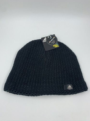 ADIDAS TEEN YOUTH BLACK CHUNKY KNITTED 