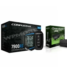 Compustar CS7900-AS 2-Way 3000-FT Range Remote Start Security + ADS-AL-CA Bypass