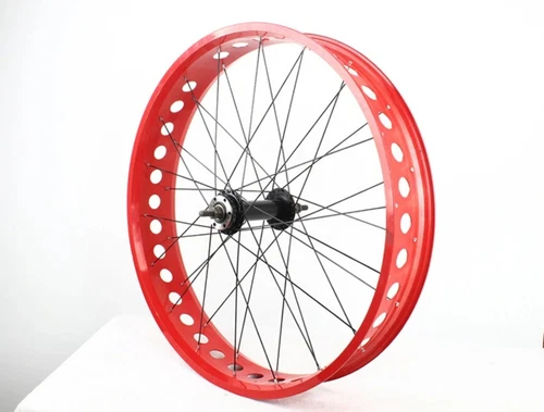 26X4.0 Snow Bike Wheelset 20 Inch Fat Bicycle Disc Brake Fit For Rotary Flywheel - Picture 18 of 25