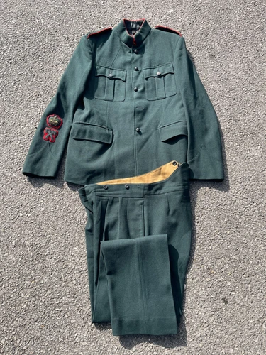 British Army Surplus Kings Royal Rifle Corps Wo2 Assault Pioneer Dress Uniform
