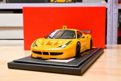 BBR1/18　フェラーリ458 イタリア GT2 SUPER RARE* BBR 1/18 Ferrari 458 Italia GT2 2011 Yellow LIMITED 50