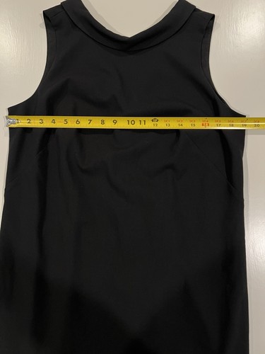 Ann Taylor Factory Black Sleeveless Dress Size 14 NWT - Picture 10 of 11