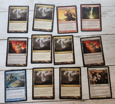 Magic Gathering Rupture Spire Unstable Frontier Beam Sentinel Raptors Cards READ