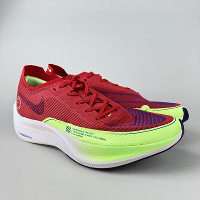 Nike ZoomX Vaporfly Next% 2 Red Clay DX3371-600 Men's Size 12