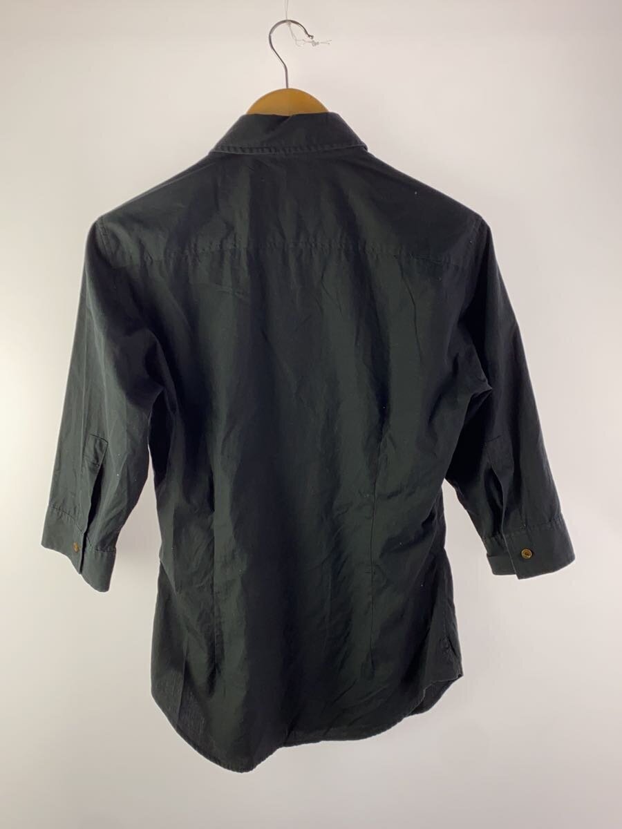 d*7様 Vivienne Westwood MAN シャツ　サイズ46 Vivienne Westwood MAN 7-minute sleeve shirt/46/cotton/BLK