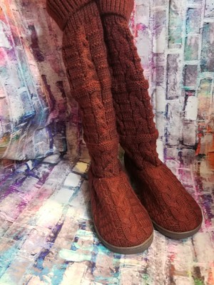 muk luks shelly slipper boot