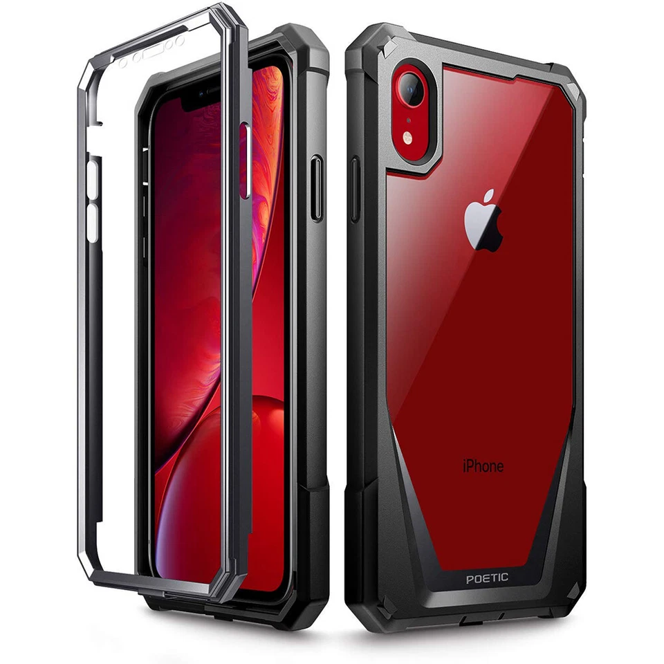 Funda protectora amortiguadora + protector de pantalla para iPhone XR Foto 2 de 4