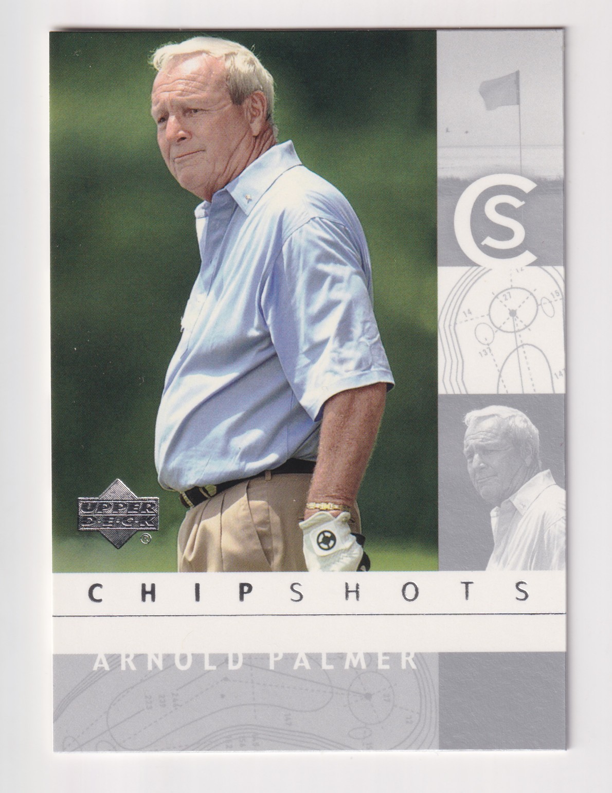 2002 Upper Deck Golf CHIPSHOTS SILVER #95 ARNOLD PALMER PGA QTY AVAILABLE