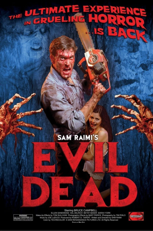 Evil Dead Horror (VHS) Sam Raimi's [R] Collector's Horror Movie - Image 2 of 4