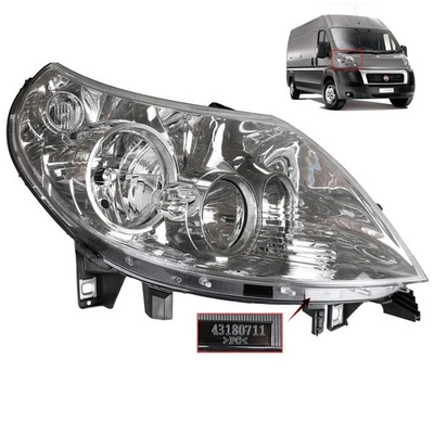 Phare Avant Droit Fiat Ducato Maxi Peugeot Boxer Jumper 2006-2011 Avec Moteur - Photo 1/4